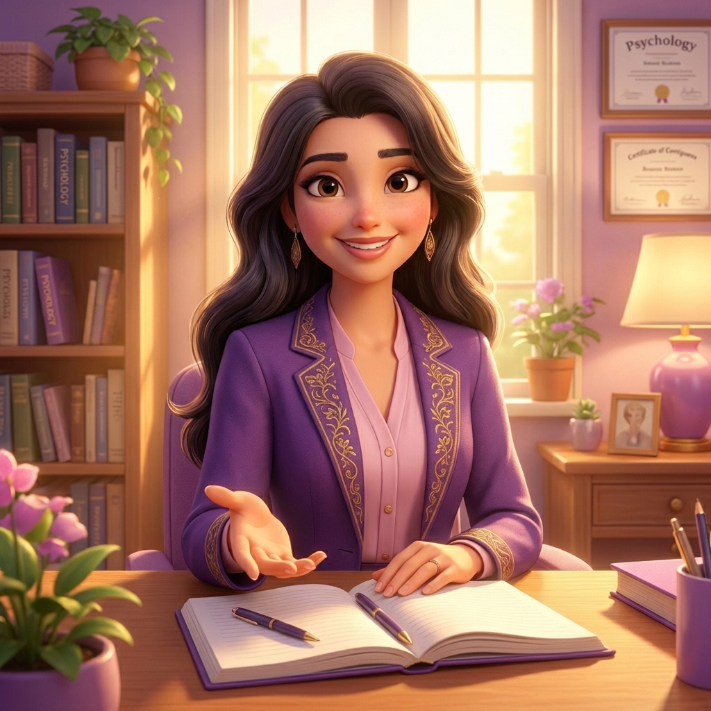 Фотография гадалки за работой